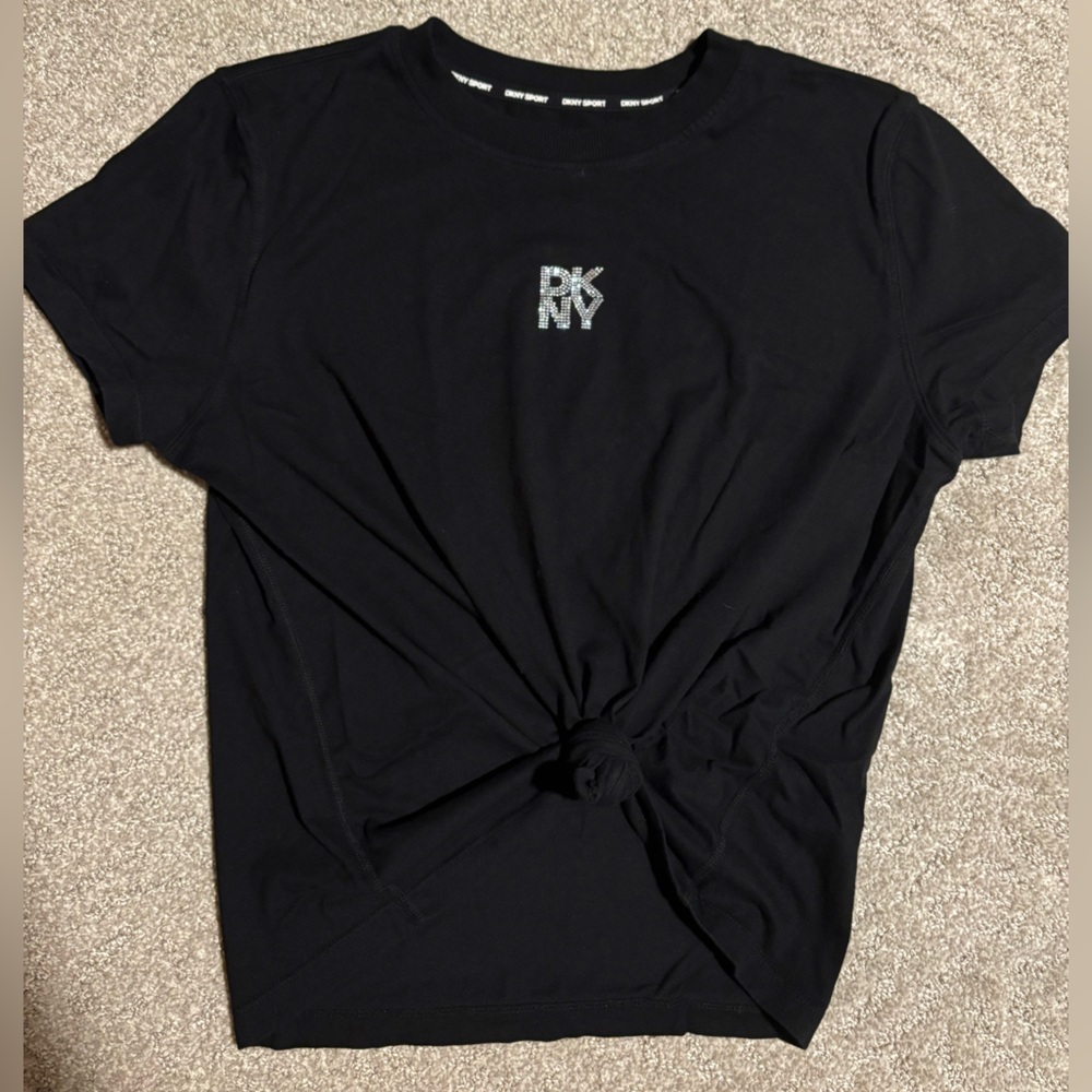 DKNY Black Short Sleeve Tee